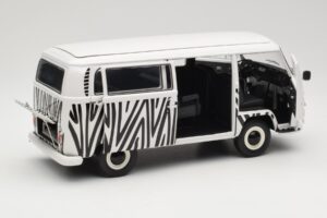 Volkswagen T2a Bus Safari Schuco 1:18 191 Metal — billede 2 af 8
