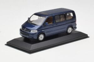 Volkswagen T5 Bus Shadow Blue Minichamps 1:43 842902102 Metal — billede 2 af 4