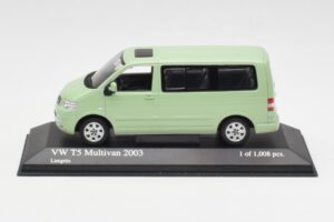 Volkswagen T5 Multivan California Limegrøn Minichamps 1:43 400052201 Metal