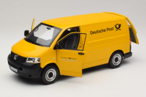 Volkswagen T5 Transporter Deutsche Post Norev 1:18 188617 Metal — billede 8 af 9