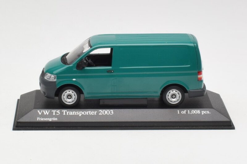 Volkswagen T5 Transporter Grøn Minichamps 1:43 400052261 Metal