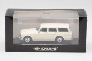 Volvo 121 Amazon Stationcar Hvid Minichamps 1:43 430171010 Metal — billede 4 af 4