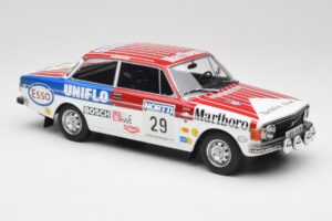 Volvo 142 #29 M. Alen / I. Kivimaki Rally 1000 Lakes 1973 MCG 1:18 MCG18528R Metal — billede 4 af 6