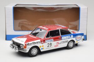 Volvo 142 #29 M. Alen / I. Kivimaki Rally 1000 Lakes 1973 MCG 1:18 MCG18528R Metal — billede 6 af 6