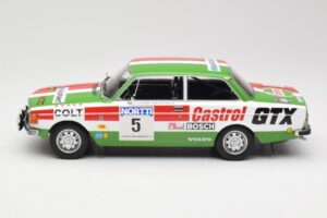Volvo 142 #5 H. Mikkola / E. Rautanen Rally 1000 Lakes 1973 MCG 1:18 MCG18529R Metal — billede 3 af 6