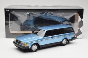 Volvo 240 GL Estate Blue Metallic Minichamps 1:18 155171414 Metal — billede 6 af 6