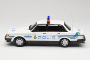 Volvo 240 GL Polis Sweden Minichamps 1:18 155171490 Metal — billede 3 af 6