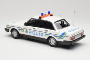 Volvo 240 GL Polis Sweden Minichamps 1:18 155171490 Metal — billede 5 af 6