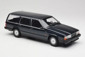 Volvo 740 GL Stationcar Mørkegrøn Metallic Minichamps 1:18 155171771 Metal — billede 4 af 6