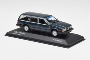 Volvo 740 GL Estate Blågrøn Metallic Minichamps 1:43 943171713 Metal — billede 3 af 4