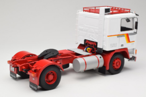 Volvo F12 Hvid Rød Road Kings 1:18 RK180031 Metal — billede 3 af 8