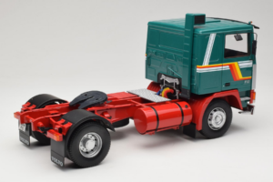 Volvo F1220 Grøn Rød Road Kings 1:18 RK180032 Metal — billede 3 af 8