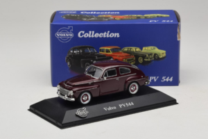 Volvo PV544 Mørkerød Atlas 1:43 8506014 Metal — billede 4 af 4