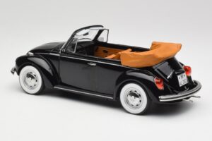 Volkswagen Beetle 1303 Cabriolet Sort Norev 1:18 188533 Metal — billede 5 af 6