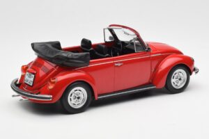 Volkswagen Beetle 1303 Cabriolet Rød Norev 1:18 188529 Metal — billede 2 af 6