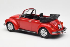 Volkswagen Beetle 1303 Cabriolet Rød Norev 1:18 188529 Metal — billede 5 af 6