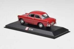 Volkswagen 1500 Ruby Rød Minichamps 1:43 VW001 Metal — billede 3 af 4