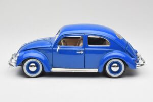 Volkswagen Beetle Blå Bburago 1:18 23124646 Metal — billede 4 af 8
