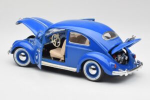 Volkswagen Beetle Blå Bburago 1:18 23124646 Metal — billede 5 af 8