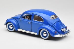 Volkswagen Beetle Blå Bburago 1:18 23124646 Metal — billede 7 af 8