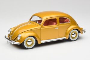 Volkswagen Beetle Guld Bburago 1:18 3361 Metal