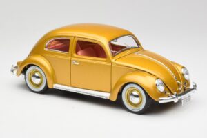 Volkswagen Beetle Guld Bburago 1:18 3361 Metal — billede 6 af 8