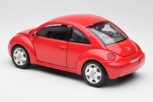 Volkswagen New Beetle Rød Bburago 1:18 8185108 Metal — billede 7 af 8