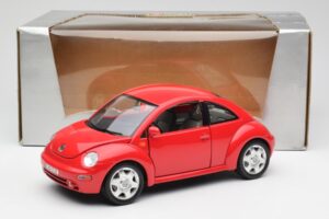 Volkswagen New Beetle Rød Bburago 1:18 8185108 Metal — billede 8 af 8