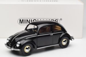 Volkswagen Beetle Type 1 Sort Minichamps 1:18 107054001 Metal — billede 6 af 6