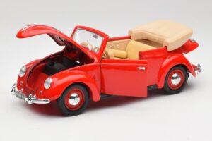 Volkswagen Cabriolet Ruby Rød Maisto 1:18 32826 Metal — billede 2 af 8