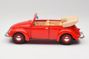 Volkswagen Cabriolet Ruby Rød Maisto 1:18 32826 Metal — billede 4 af 8