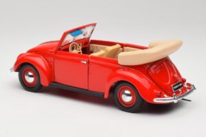 Volkswagen Cabriolet Ruby Rød Maisto 1:18 32826 Metal — billede 7 af 8