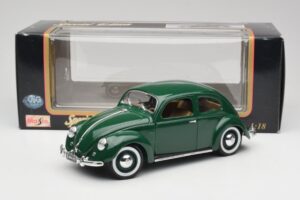 Volkswagen Export Sedan Beryl Grøn Maisto 1:18 31820 Metal — billede 8 af 8