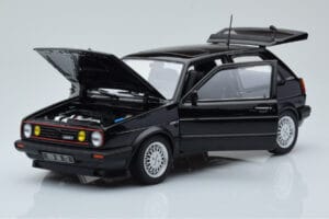 Volkswagen Golf GTI Mk2 Match Sort Norev 1:18 188559 Metal — billede 2 af 8