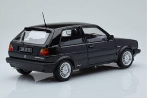 Volkswagen Golf GTI Mk2 Match Sort Norev 1:18 188559 Metal — billede 3 af 8