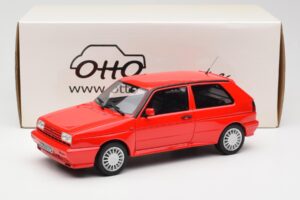 Volkswagen Golf Rallye G60 Mk2 Rød Otto 1:18 OT541 Resin — billede 6 af 6