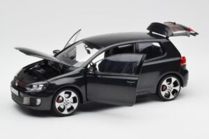 Volkswagen Golf Mk6 GTI Grå Metallic Norev 1:18 188503 Metal — billede 2 af 7