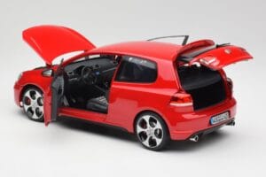 Volkswagen Golf Mk6 GTI Tornado Rød Norev 1:18 5K3099302Y3D Metal — billede 5 af 8