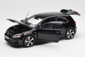 Volkswagen Golf Mk7 GTI Sort Norev 1:18 188550 Metal — billede 2 af 8