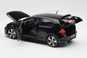Volkswagen Golf Mk7 GTI Sort Norev 1:18 188550 Metal — billede 5 af 8