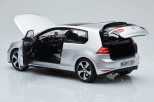 Volkswagen Golf GTI Mk7 Reflex Sølv Norev 1:18 188551 Metal — billede 5 af 8