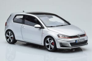 Volkswagen Golf GTI Mk7 Reflex Sølv Norev 1:18 188551 Metal — billede 6 af 8