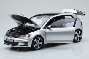 Volkswagen Golf GTI Mk7 Reflex Sølv Norev 1:18 188551 Metal — billede 2 af 8