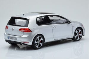 Volkswagen Golf GTI Mk7 Reflex Sølv Norev 1:18 188551 Metal — billede 3 af 8