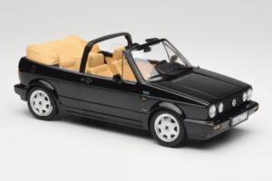 Volkswagen Golf Mk1 Cabriolet Sort Norev 1:18 188568 Metal — billede 4 af 6