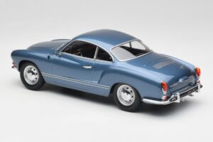 Volkswagen Karmann Ghia Coupe Neptune Blå Minichamps 1:18 155054022 Metal — billede 5 af 6