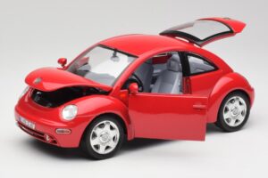 Volkswagen New Beetle Rød Bburago 1:18 3342 Metal — billede 2 af 8