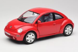 Volkswagen New Beetle Rød Bburago 1:18 3342 Metal