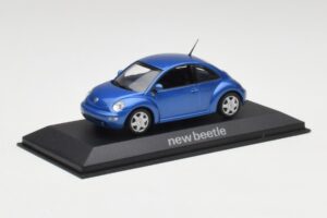 Volkswagen New Beetle Satellite Blå Minichamps 1:43 430058004 Metal — billede 2 af 4