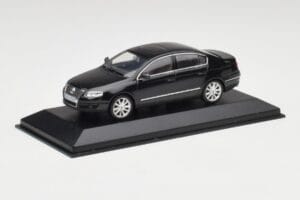 Volkswagen Passat B6 Sedan Shadow Blå Metallic Minichamps 1:43 PASSAT001 Metal — billede 2 af 3
